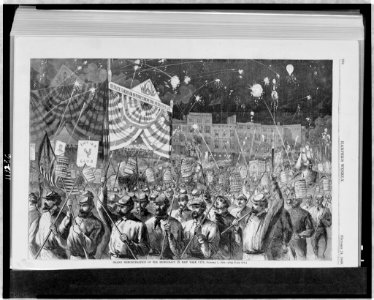 Grand demonstration of the democracy in New York City, October 5, 1868 LCCN98500155