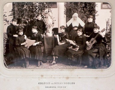 Granada, Colegio de Niñas Nobles (J David, 1888) - 1 photo