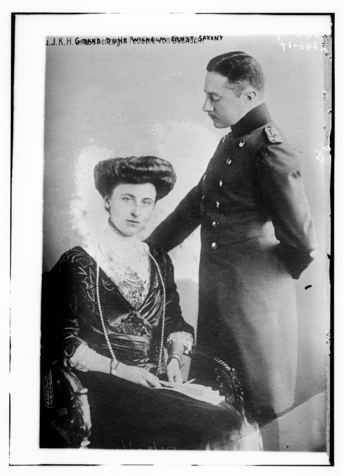 Grand Duke Wilhelm Ernst, Saxony, J.K.H. Grossherzogin Feodora von Sachsen LCCN2014694402