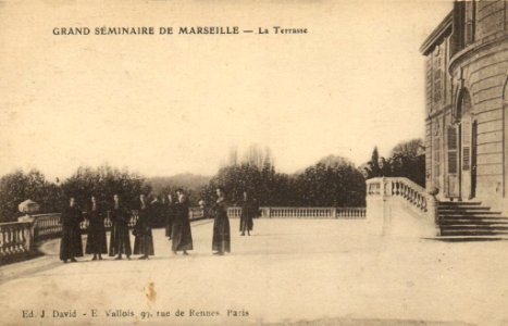 Grand séminaire de Marseille terrasse photo