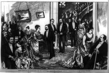 Grand Reception by Ex-Governor and Mrs. Shepherd at Their New Mansion, Washington, D.C. Last Monday Evening LCCN2017657453