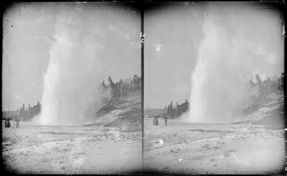 Grand Geyser. Yellowstone National Park - NARA - 517261