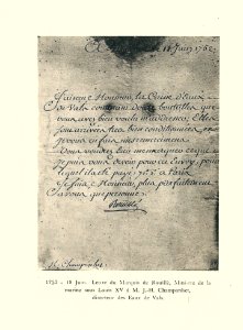 G.-L. Arlaud-recueil Vals Saint Jean-lettre du marquis de Rouillé