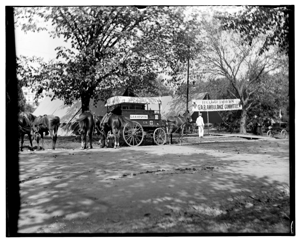 G.A.R. Hdq., Oct. 1902, Ambulance Committee LCCN2016844460