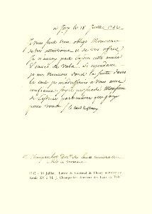 G.-L. Arlaud-recueil Vals Saint Jean-lettre du cardinal de Fleury
