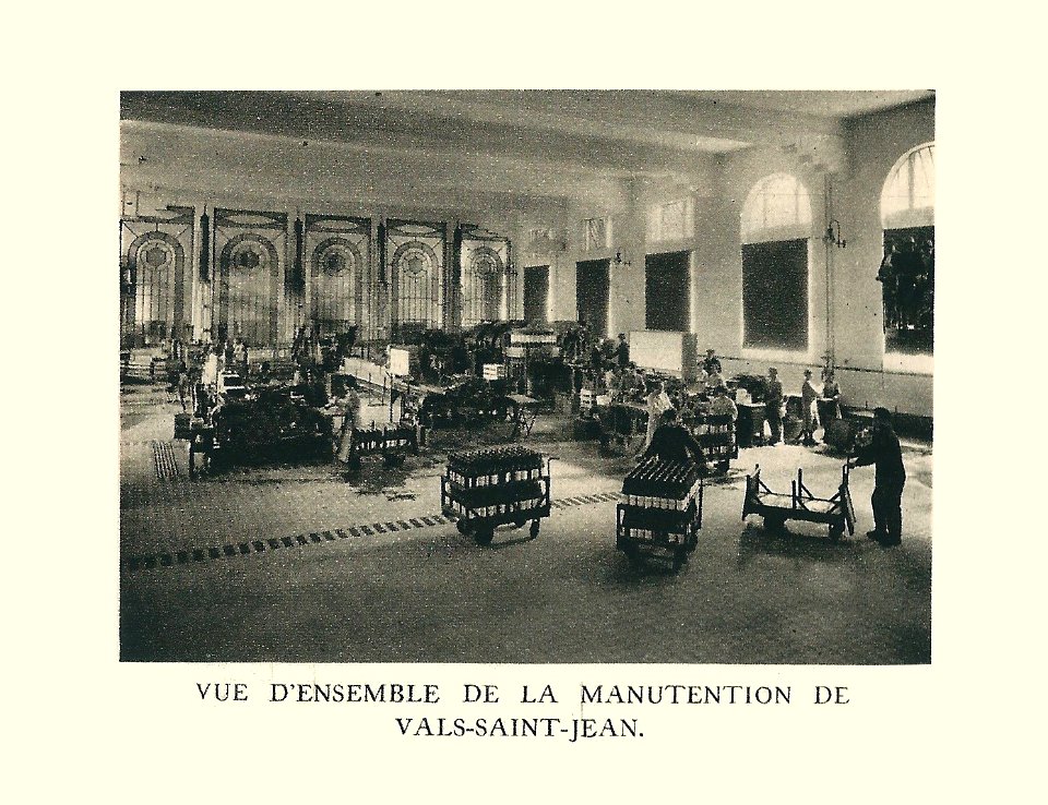 G.-L. Arlaud-recueil Vals Saint Jean-embouteillage, la manutention