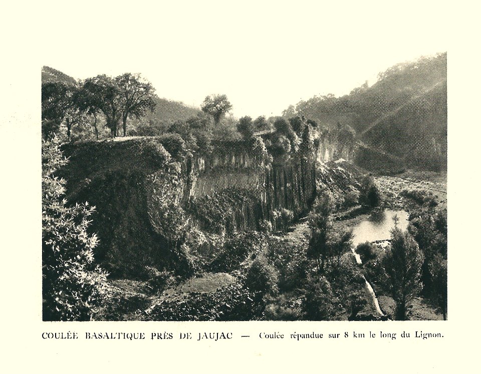 G.-L. Arlaud-recueil Vals Saint Jean-Jaujac, coulée basaltique