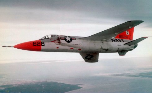 Grumman F11F-1 Tiger in flight c1950s