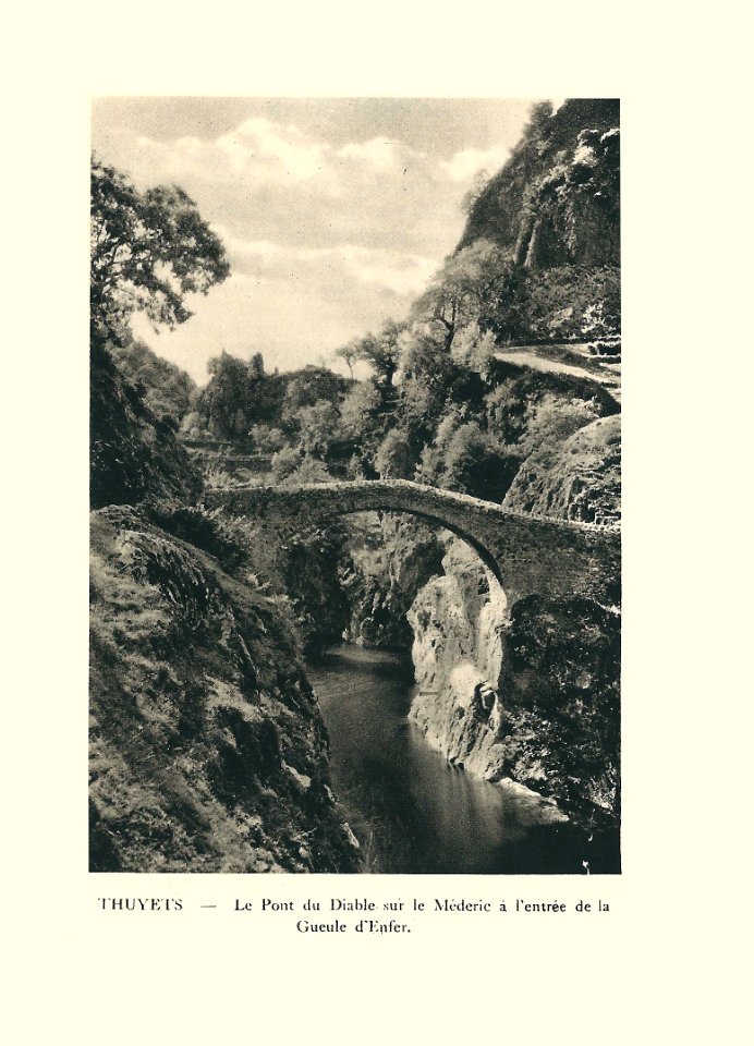 G.-L. Arlaud-recueil Vals Saint Jean-Thueyts, le Pont du Diable sur le Mederic