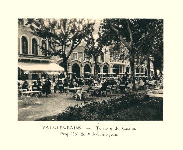 G.-L. Arlaud-recueil Vals Saint Jean-Casino, la terrasse