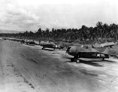 Grumman F4Fs on Guadalcanal 1942 NAN1-93