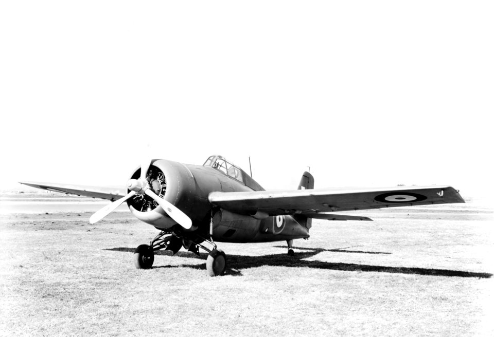 Grumman Martlet IV at NAS Anacostia on 21 April 1942