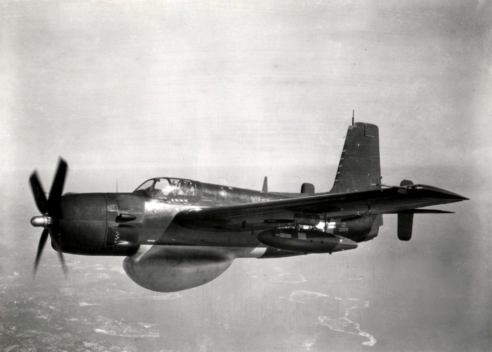 Grumman AF-2W in flight 1950