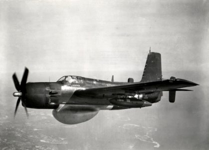 Grumman AF-2W in flight 1950