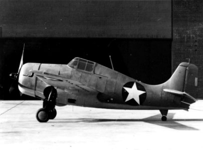 Grummann XF4F-8 Wildcat at Grumman Aircraft Engineering Corporation on 12 November 1942 (NNAM.1996.253.7385.036)