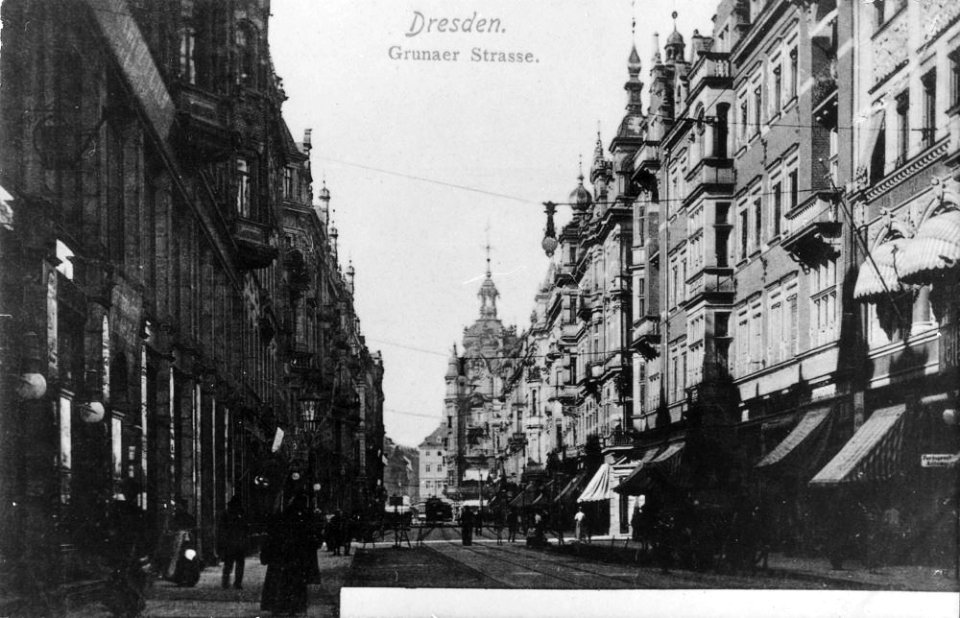 Grunaer Straße bella época Dresde