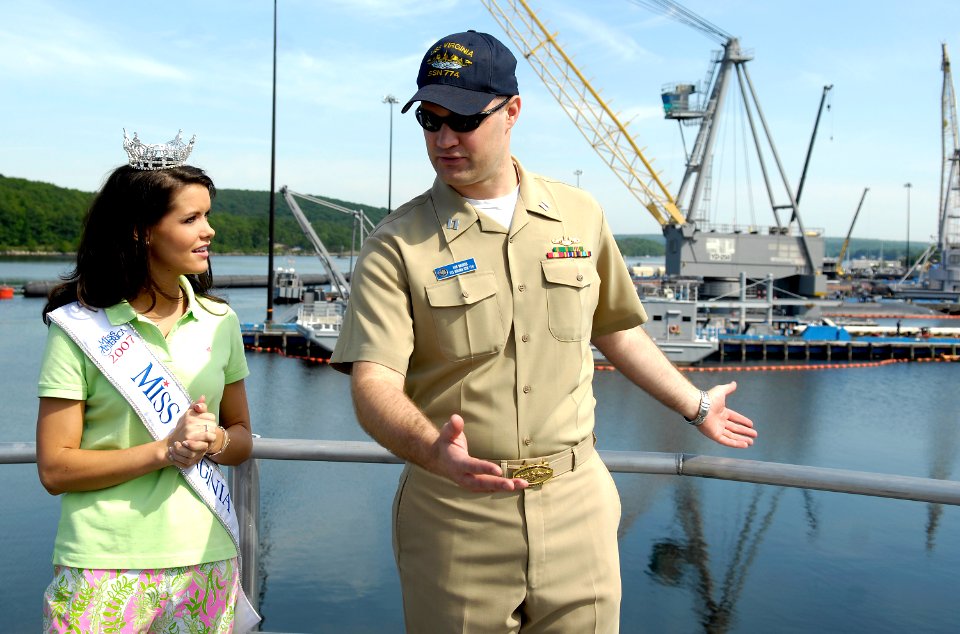 Hannah Kiefer on USS Virginia