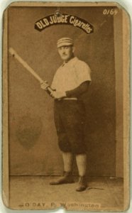 Hank O'Day, Washington Statesmen, baseball card portrait LCCN2007686964