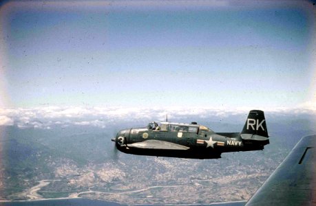 Grumman TBM-3R VR-23 over Korea 1953