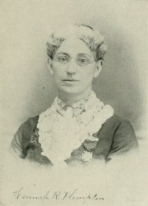 HANNAH R. COPE PLIMPTON A woman of the century (page 585 crop)