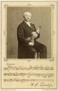 Hans Christian Lumbye by Georg Rosenkilde