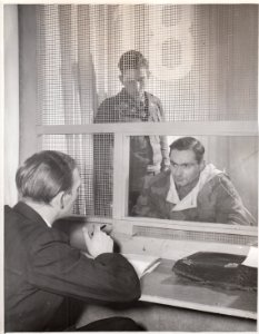 Hans Wolfgang Romberg with attorney Dr. Vorwerk