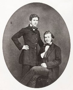 HANS OCH WALTHER VON HALLWYL, år 1859 - Hallwylska museet - 89067 photo