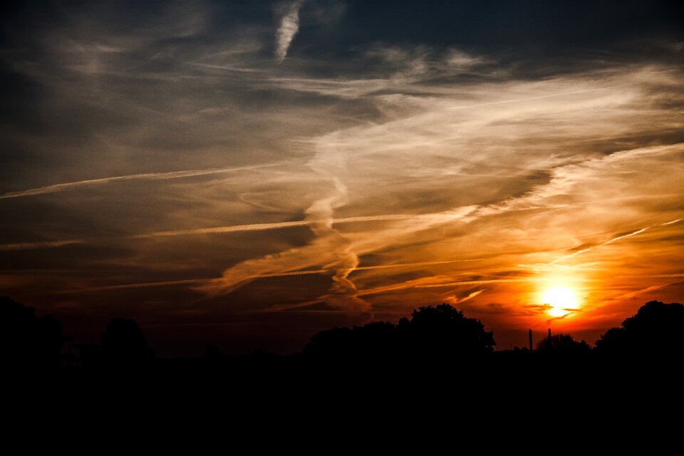 Sunrise mood sky