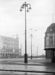 HANSif1149 Lichtmast auf dem Rathausmarkt