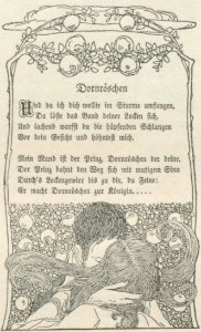 Heinrich Vogeler Hugo Salus Dornröschen