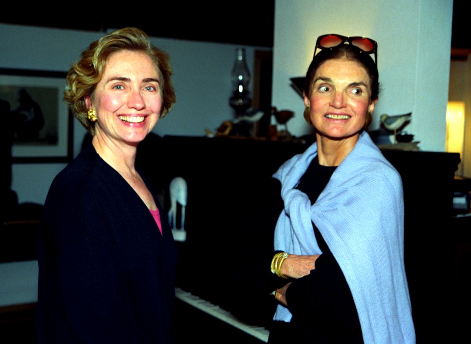 Hillary Rodham Clinton and Jacqueline Kennedy Onassis