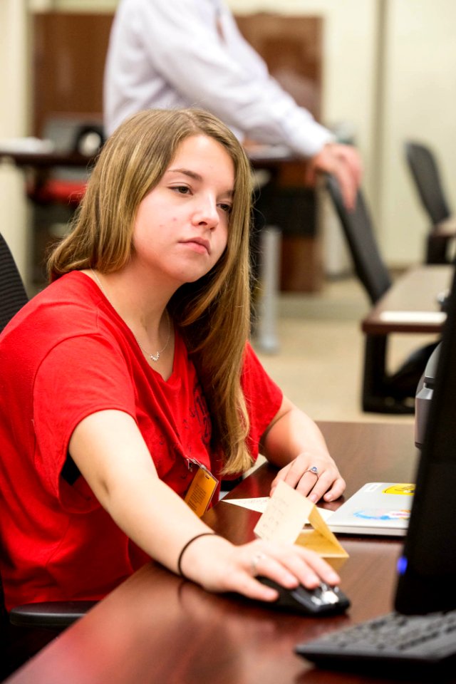 High School Scanning Volunteers (28597949022)