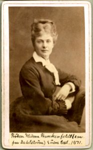 Hilma Frankenfeldt, porträtt - SMV - H3 045