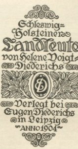 Helene Voigt-Diederichs Schleswig-Holsteiner Landleute Titel 1904