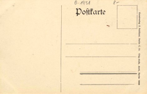 Himmelpfort, Brandenburg - Stadtansicht (back) (Zeno Ansichtskarten)