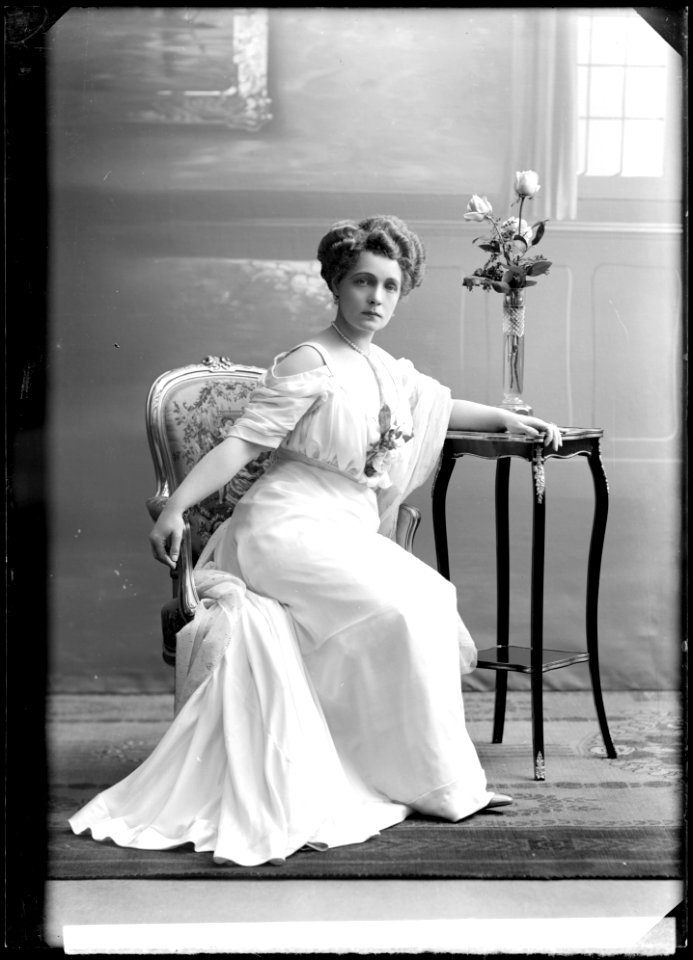 Hilda Borgström, rollporträtt - SMV - GB119
