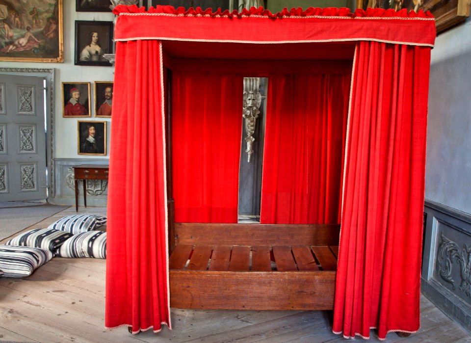 Himmelsäng av ek, 1600-tal - Skoklosters slott - 92394