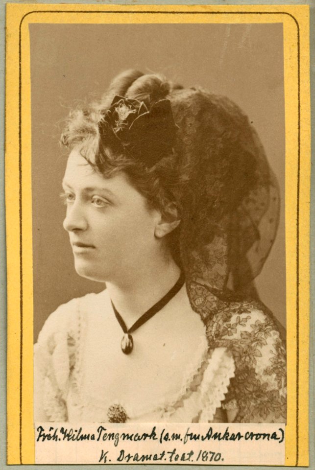 Hilma Tengmark, porträtt - SMV - H8 148