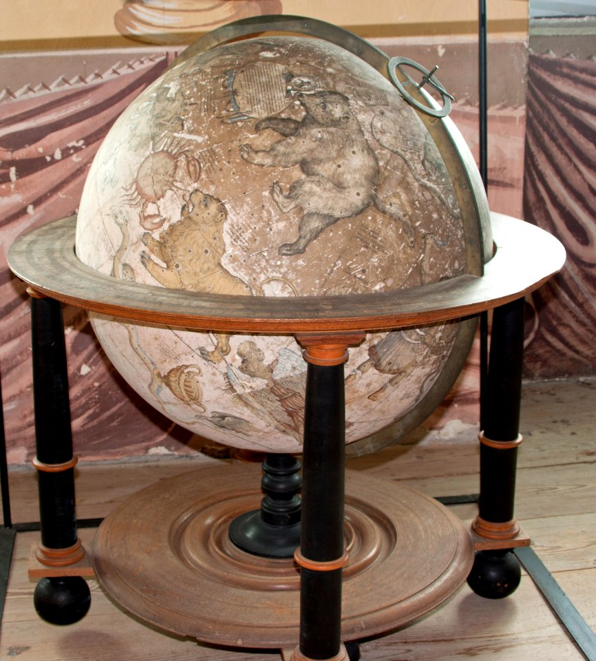 Himmelsglob från 1645 cirka - Skoklosters slott - 95153