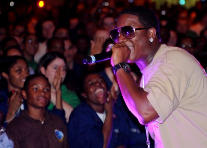 Hip Hop Artist Re-enlists Eisenhower Sailor DVIDS167564