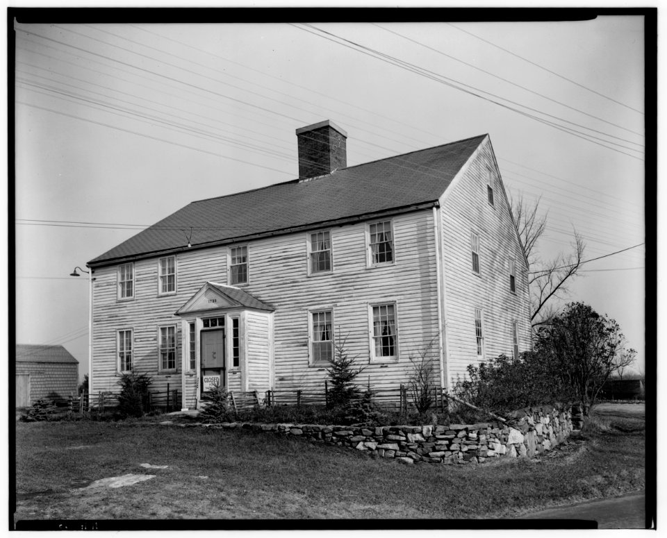 Historical American Buildings Survey L. C. Durette, Photographer Oct. 2, 1936 VIEW FROM SOUTH - Amos Seavey House, Beach Boulevard, Rye, Rockingham County, NH HABS NH,8-RY,1-5