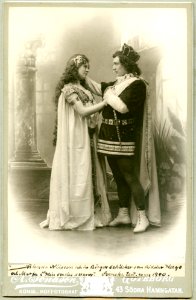 Hin ondes snaror, Svenska teatern 1900. Rollporträtt - SMV - H7 135