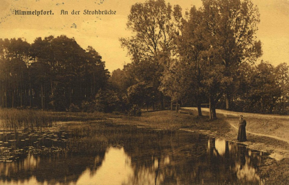 Himmelpfort, Brandenburg - Strohbrücke (Zeno Ansichtskarten)