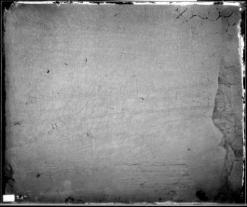 HISTORIC SPANISH RECORD OF THE CONQUEST, SOUTH SIDE OF INSCRIPTION ROCK, NEW MEXICO, 1873 - NARA - 524275