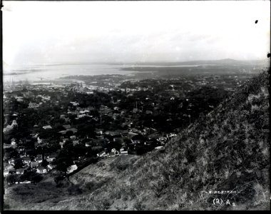 Honolulu from Punchbowl (16), photograph by Brother Bertram