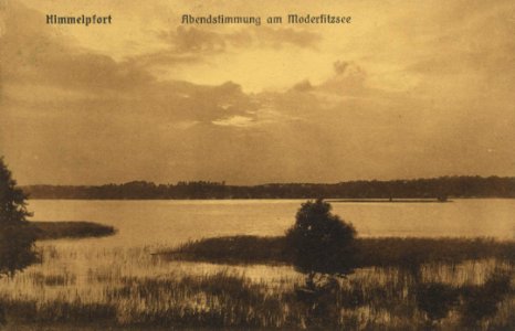 Himmelpfort, Brandenburg - Moderfitzsee (Zeno Ansichtskarten)