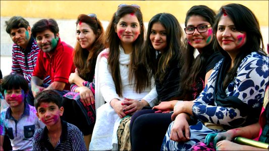 Hindus Pakistan Holi