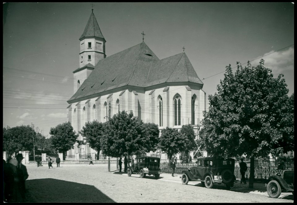 Horadnia, Stary Rynak, Fara Vitaŭta. Горадня, Стары Рынак, Фара Вітаўта (H. Poddębski, 1937)