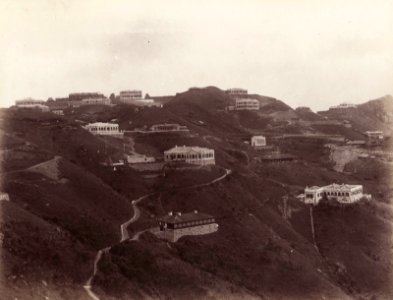 Hong Kong, east side of island by Lai Afong, c1880 photo