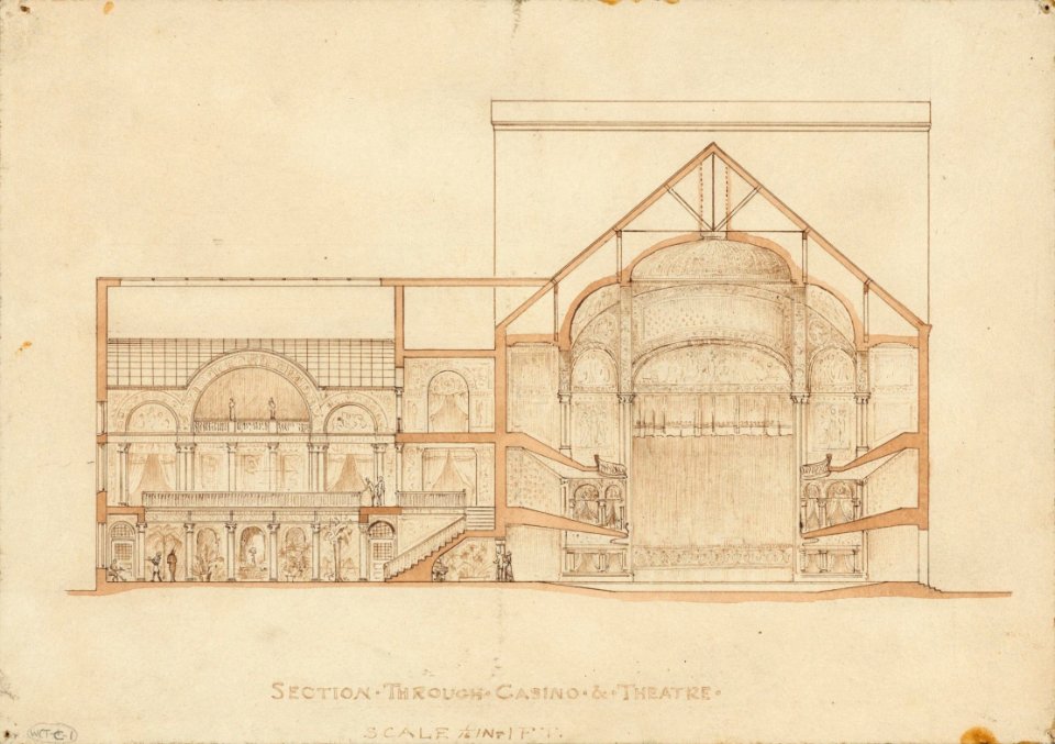 Houghton MS Typ 1096 (WCT B1) - Richardson, Washington Casino, interior